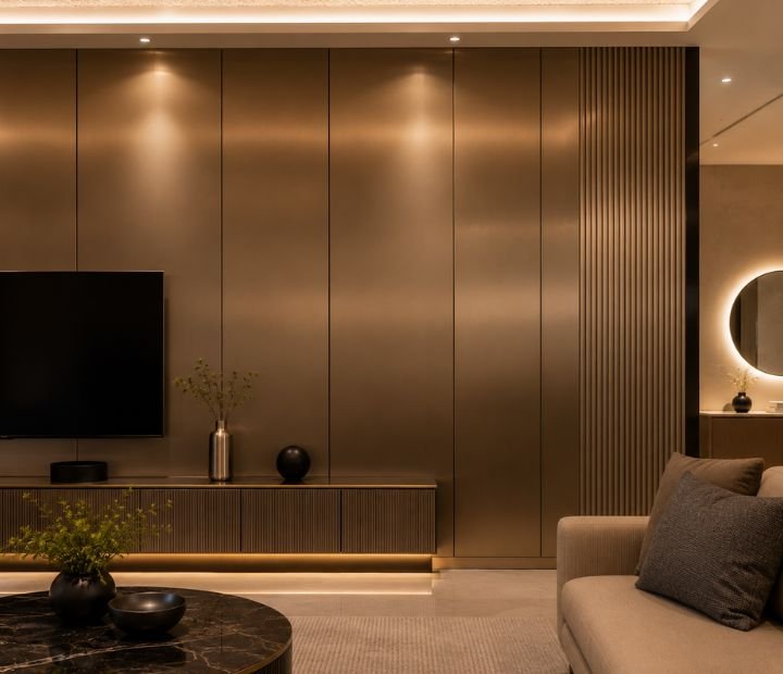 Residential stainless steel sheet application