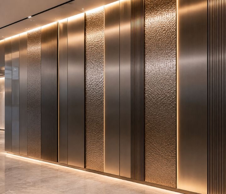 Wall Cladding stainless steel sheet application
