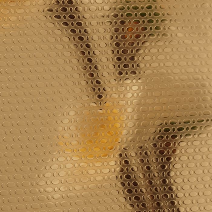 Linen finish stainless steel sheet sample