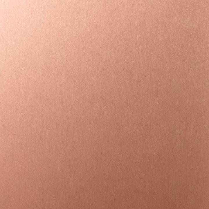 Matte finish stainless steel sheet sample