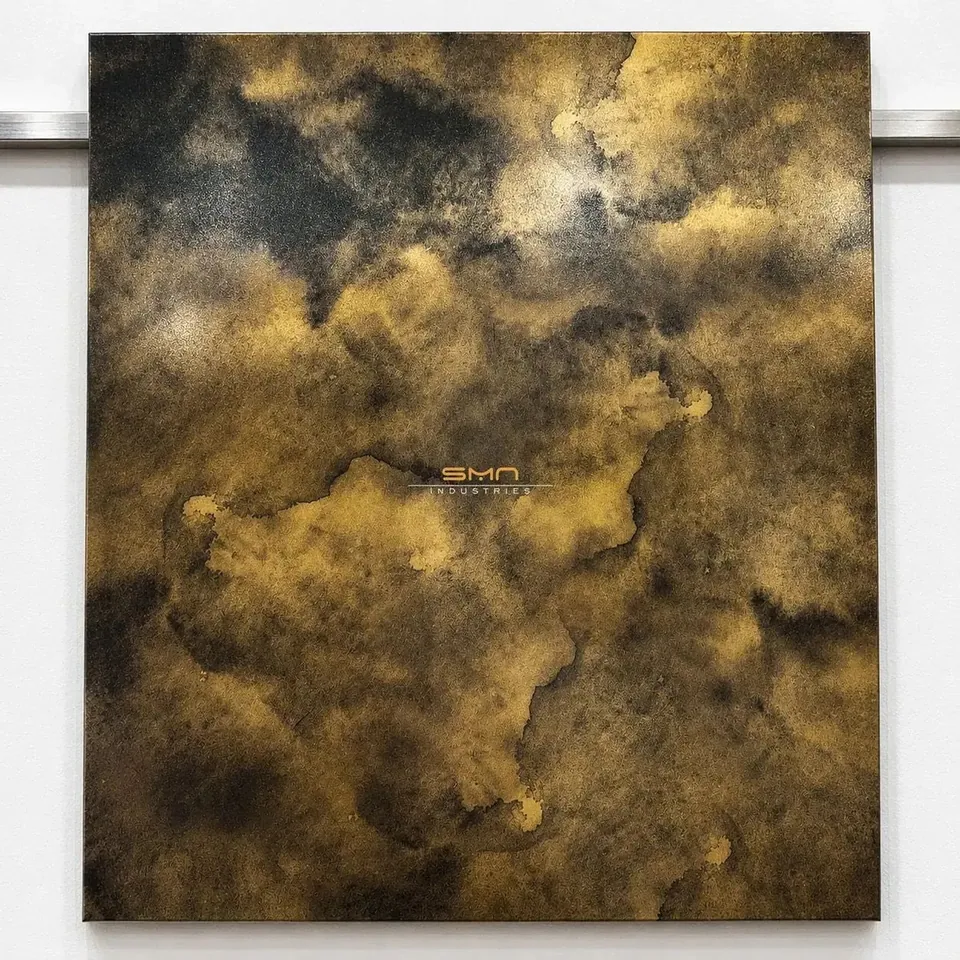 Antique Cloud Effect stainless steel sheet — SMN Industries