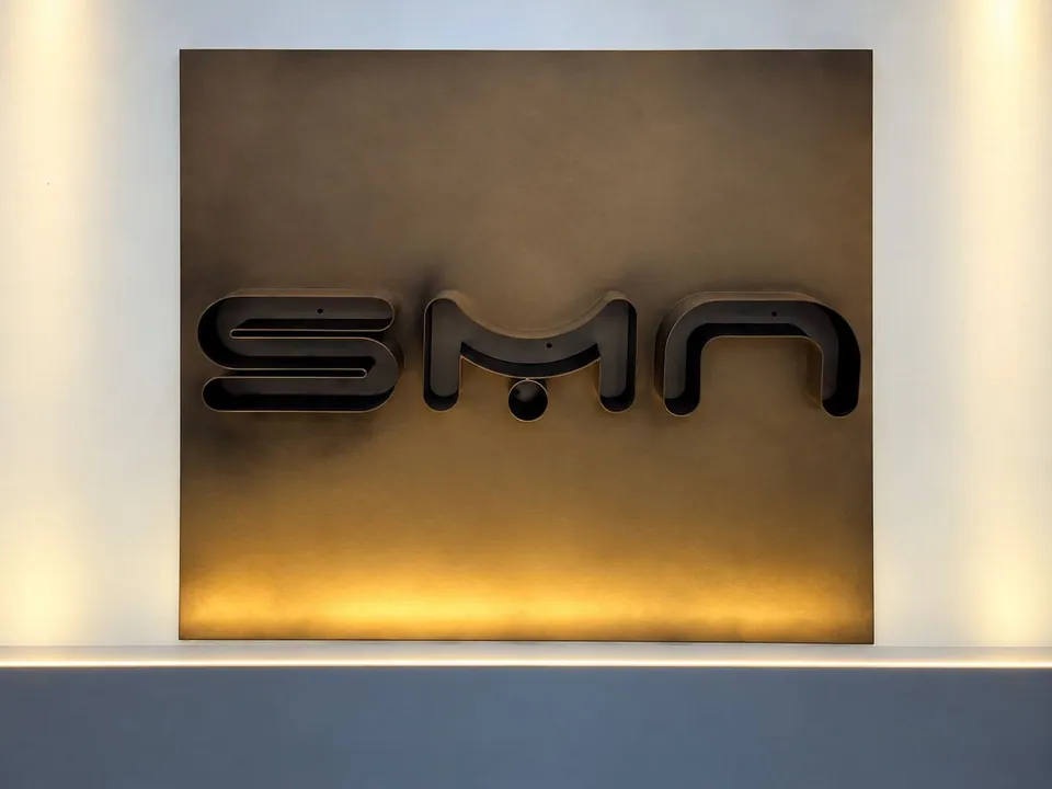 Branding & Signage in designer stainless steel — SMN Industries