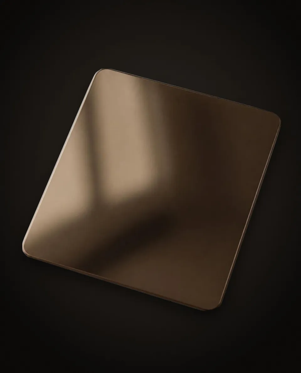 Bronze Mirror stainless steel sheet