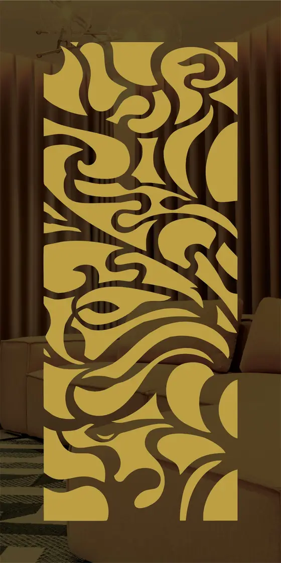 Etched design No. 426 in Gold