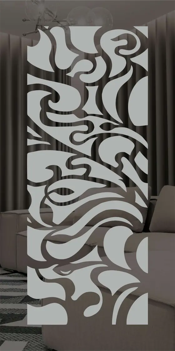 Etched design No. 426 in Silver