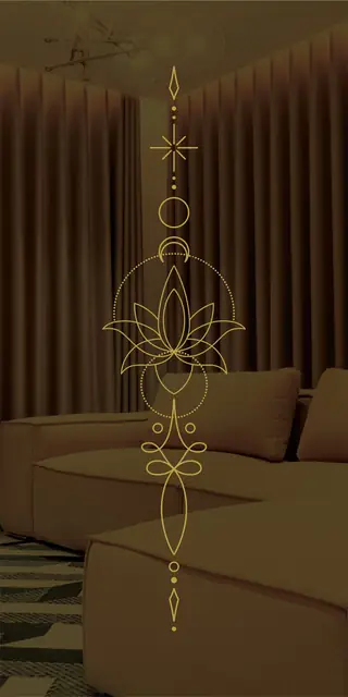 Etched stainless steel design No. 427, gold preview