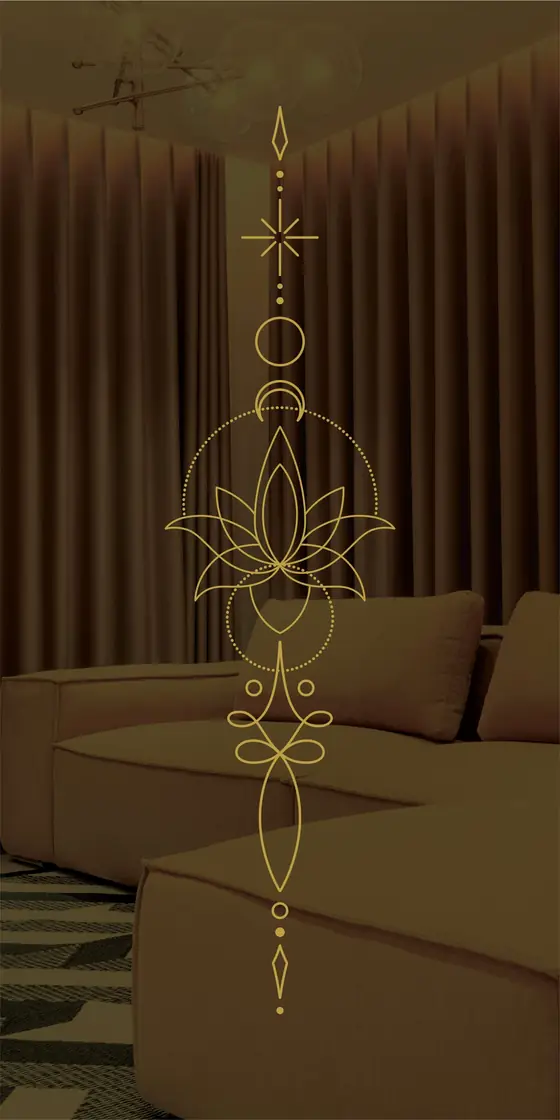 Etched design No. 427 in Gold