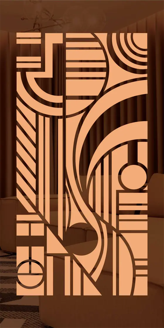 Etched design No. 429 in Rose Gold