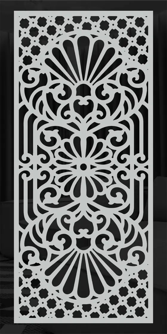 Etched design No. 434 in Black