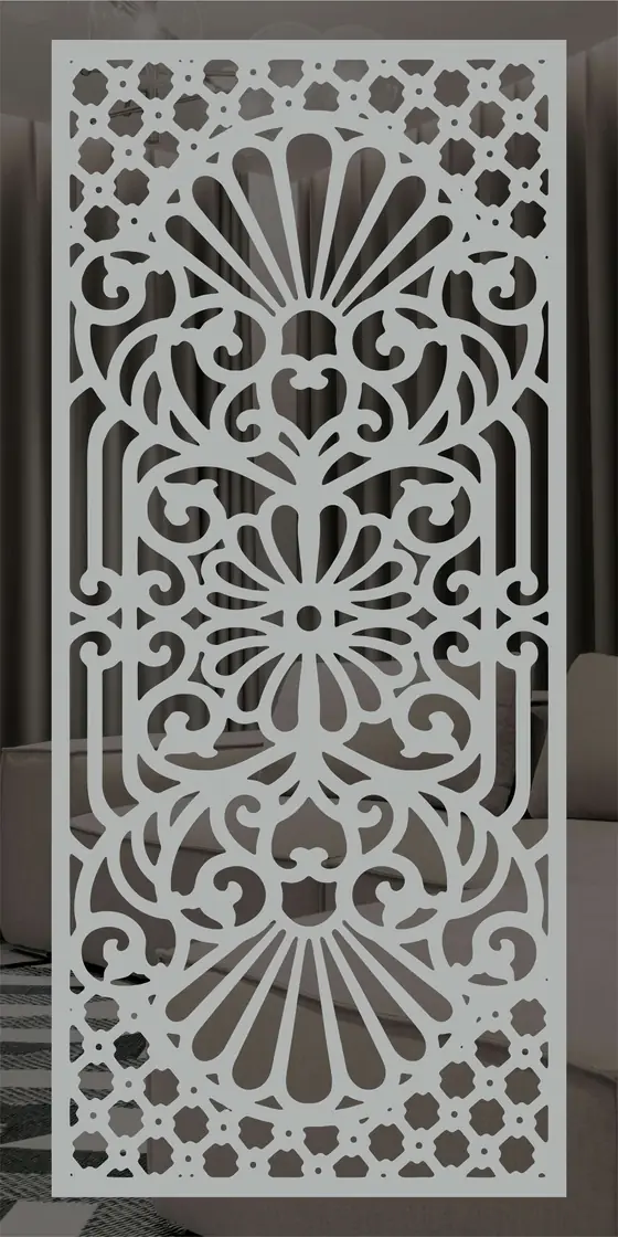 Etched design No. 434 in Silver