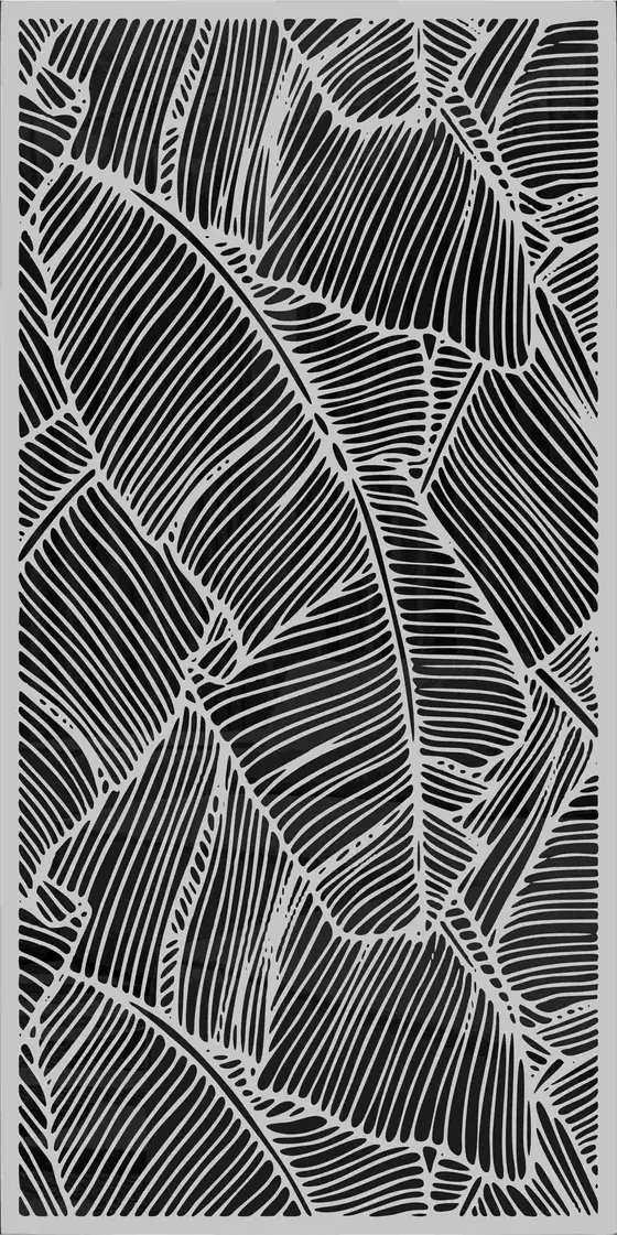 Etched design No. 439 in Black