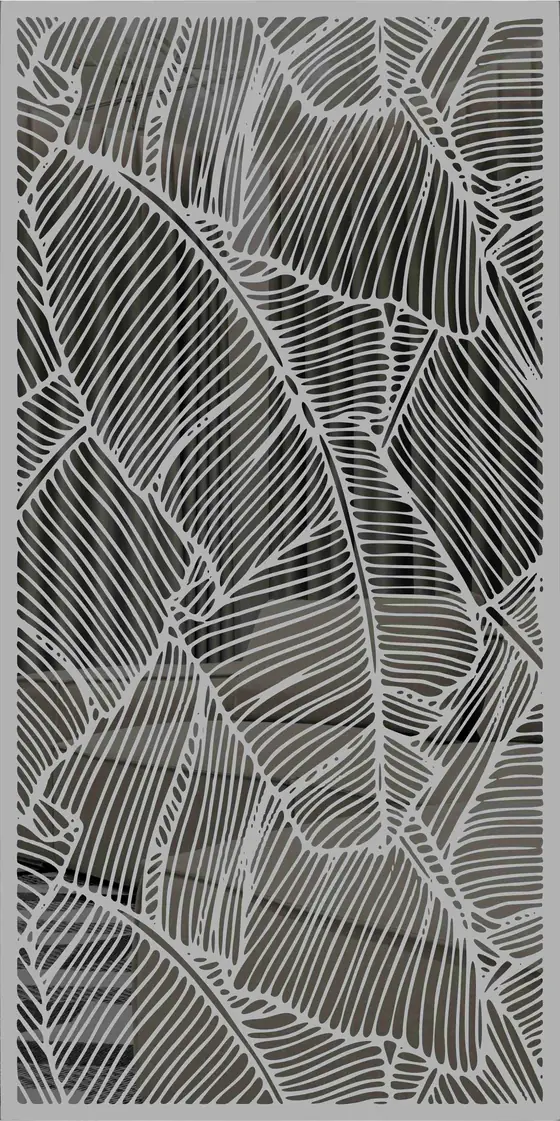 Etched design No. 439 in Silver