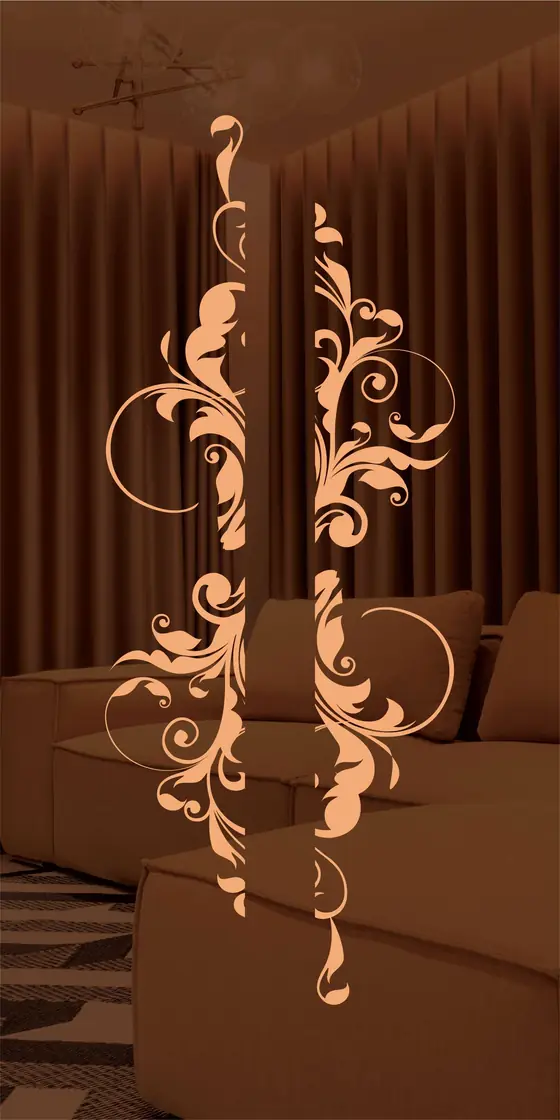 Etched design No. 442 in Rose Gold