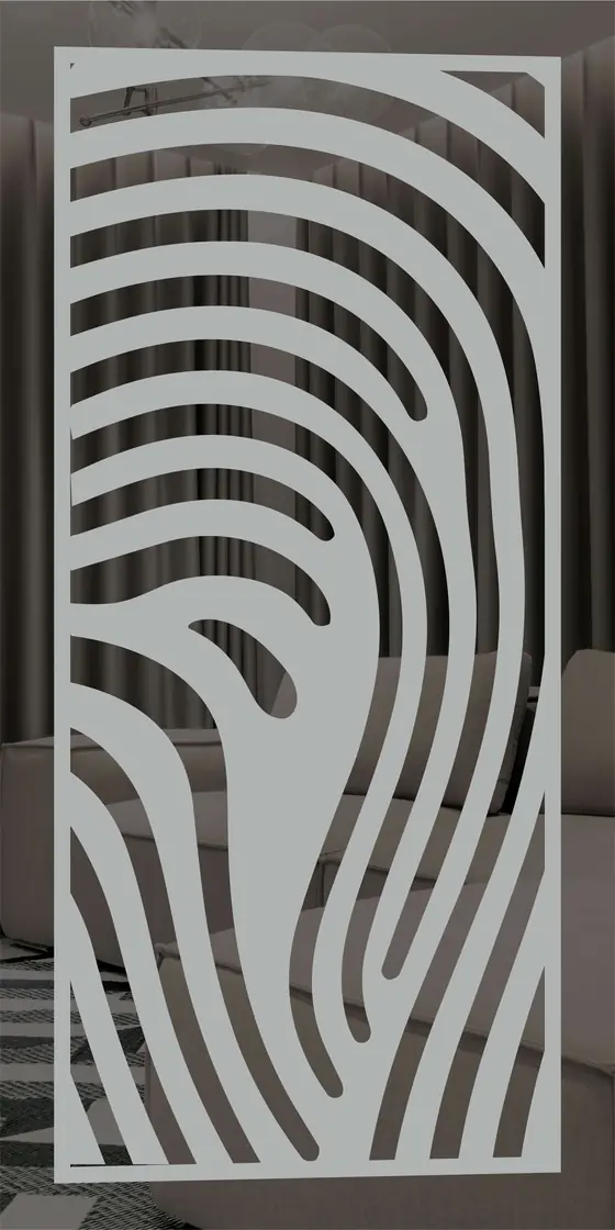 Etched design No. 447 in Silver