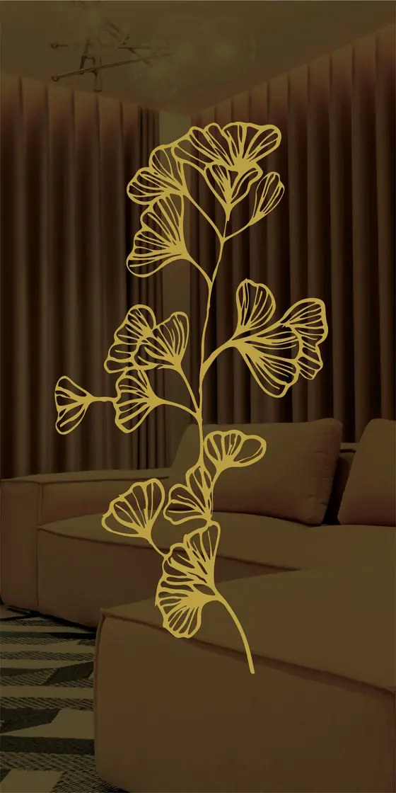 Etched design No. 451 in Gold
