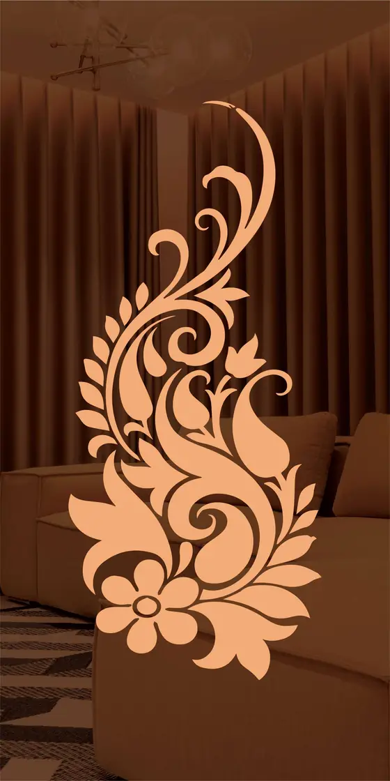 Etched design No. 458 in Rose Gold