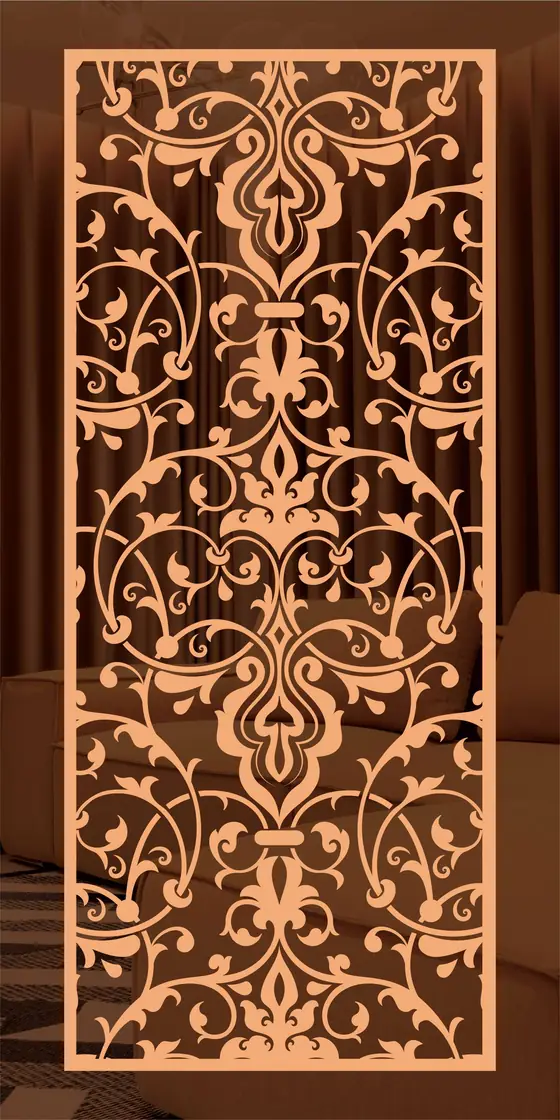 Etched design No. 460 in Rose Gold
