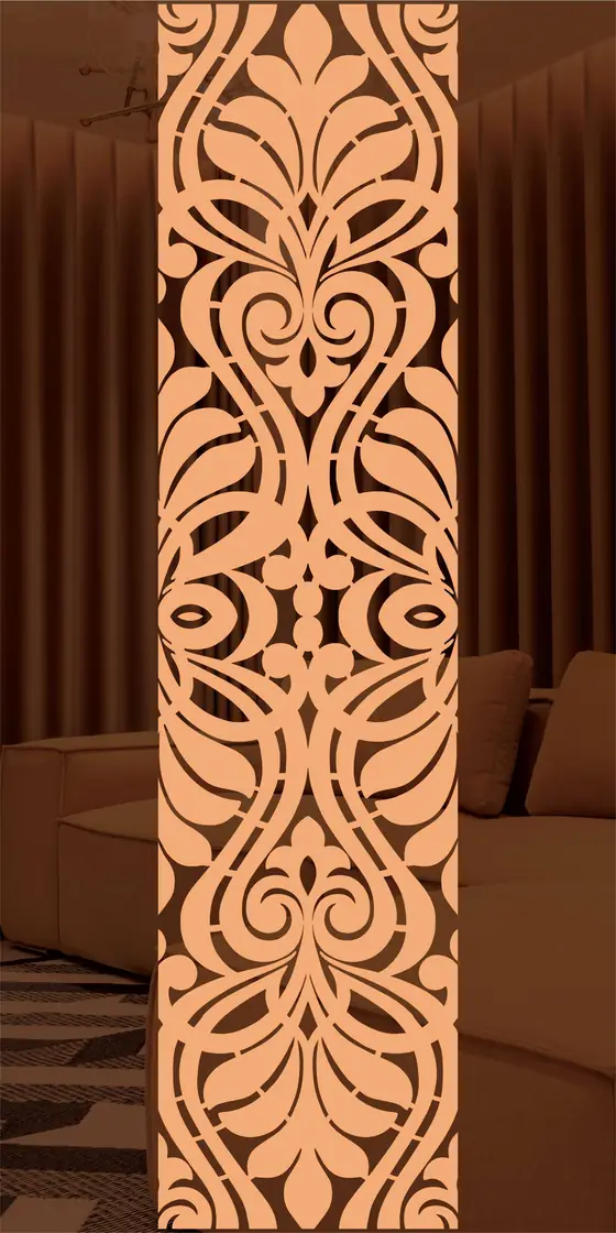 Etched design No. 462 in Rose Gold