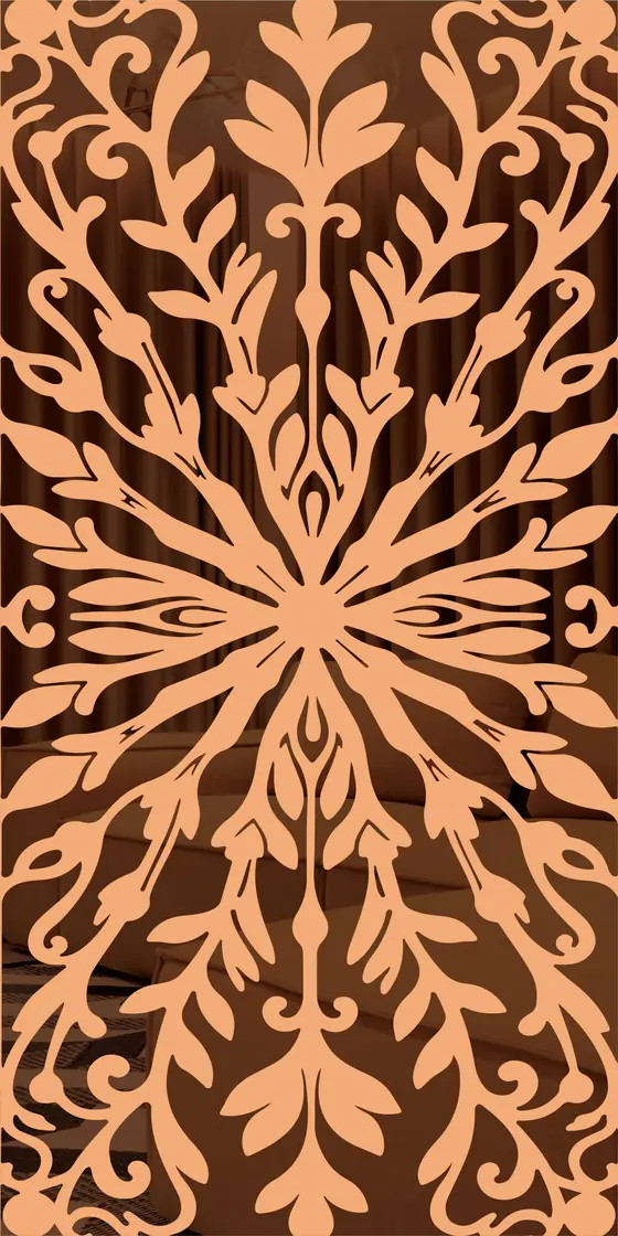 Etched design No. 467 in Rose Gold