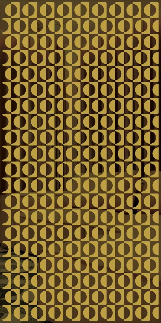 Etched design No. 469 in Gold