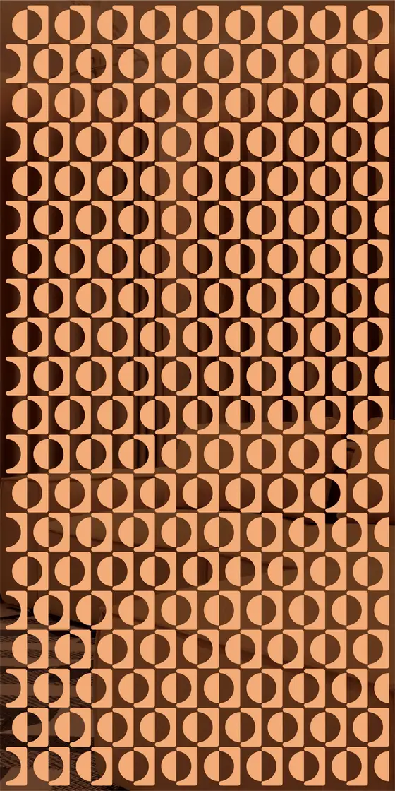 Etched design No. 469 in Rose Gold