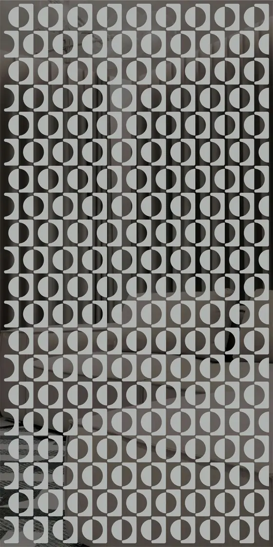 Etched design No. 469 in Silver