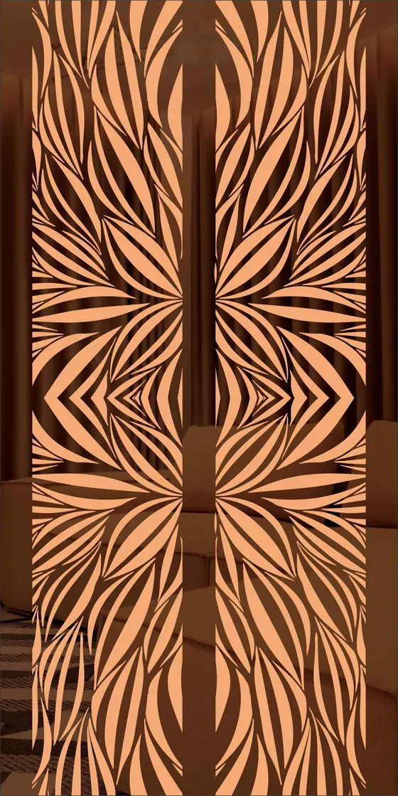Etched design No. 471 in Rose Gold