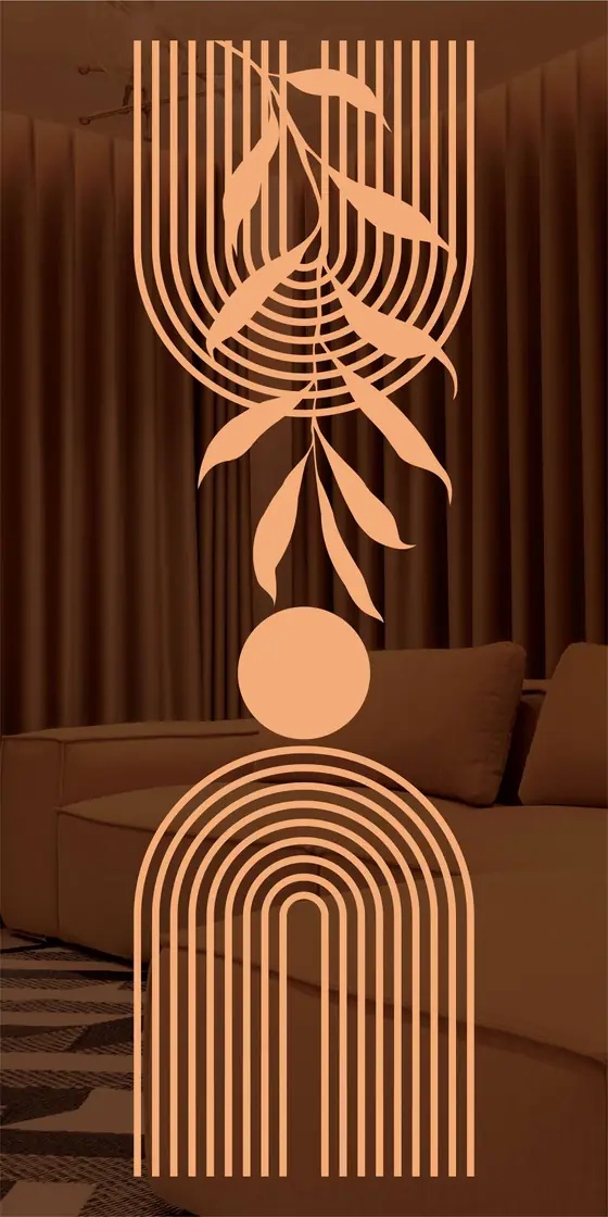 Etched design No. 474 in Rose Gold