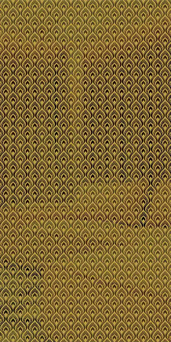 Etched design No. 475 in Gold