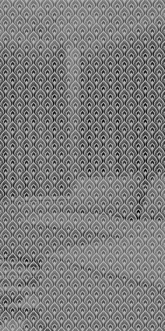 Etched design No. 475 in Silver