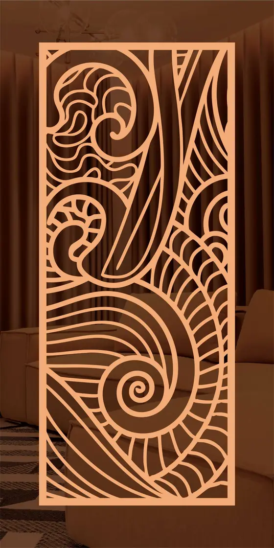Etched design No. 476 in Rose Gold
