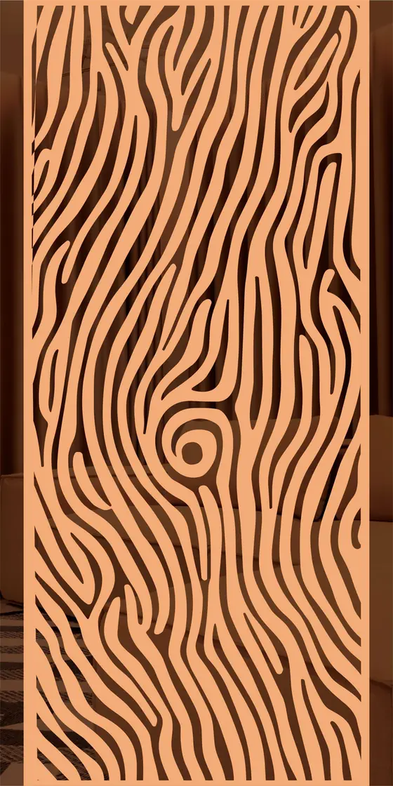 Etched design No. 478 in Rose Gold