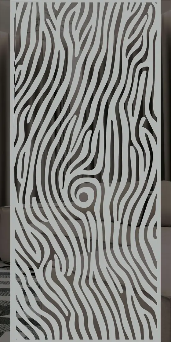 Etched design No. 478 in Silver