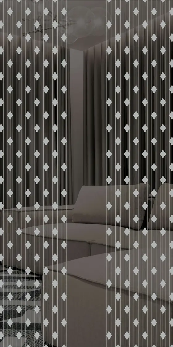 Etched design No. 482 in Silver