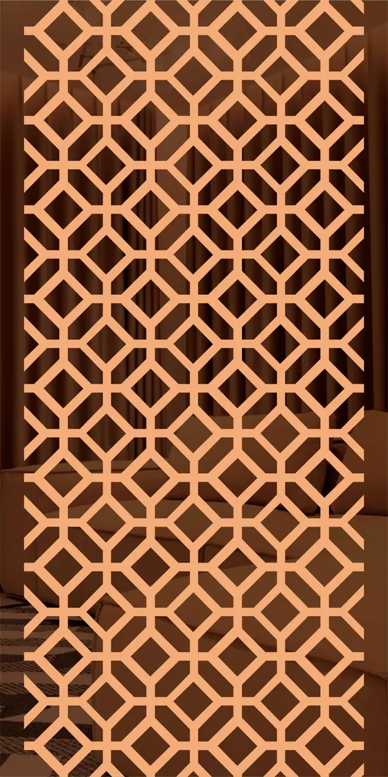 Etched design No. 483 in Rose Gold