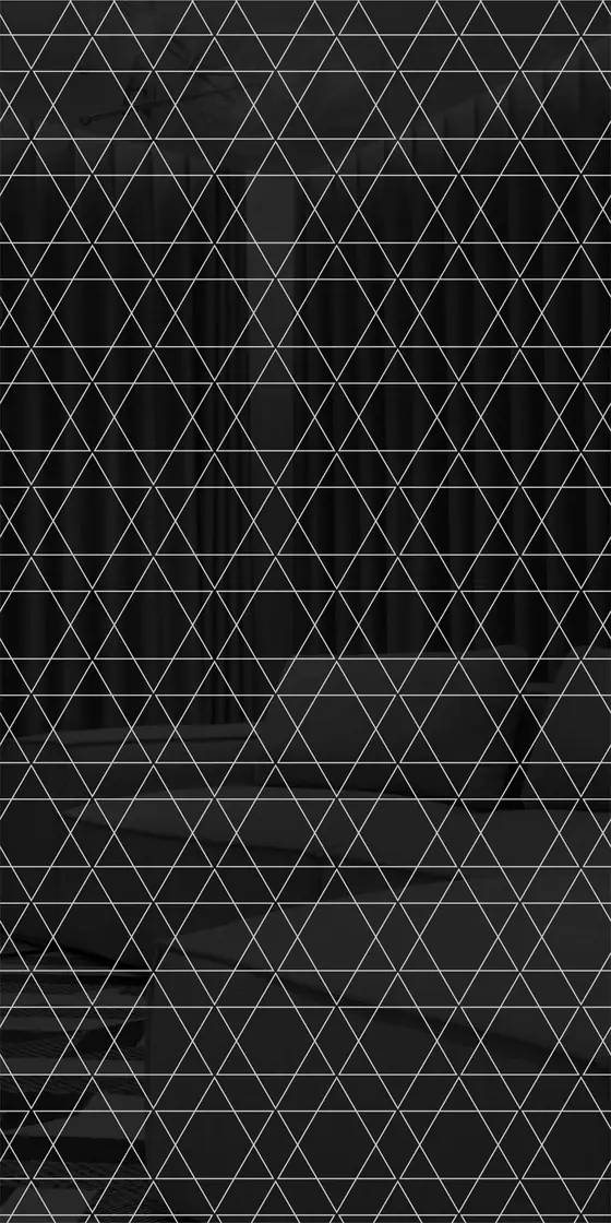 Etched design No. 484 in Black