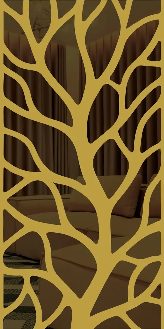 Etched design No. 486 in Gold