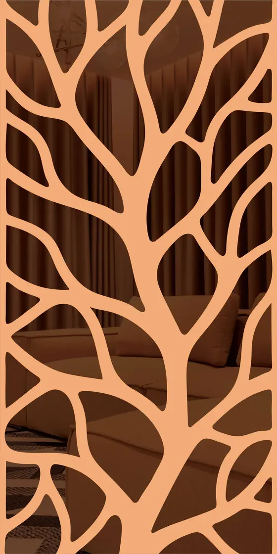 Etched design No. 486 in Rose Gold