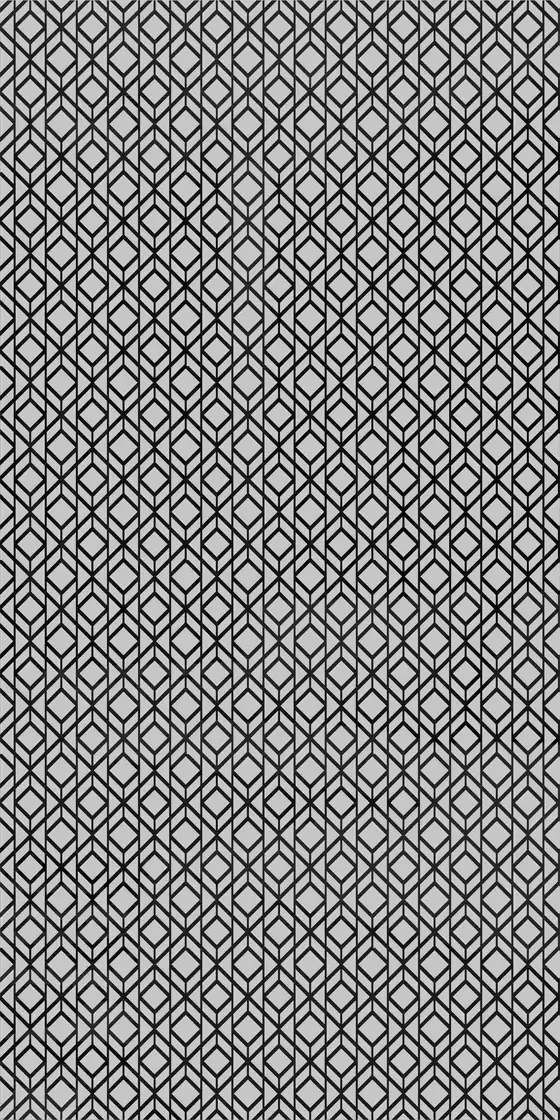 Etched design No. 488 in Black