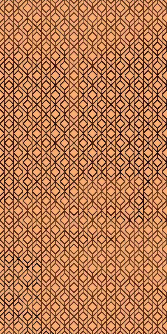 Etched design No. 488 in Rose Gold