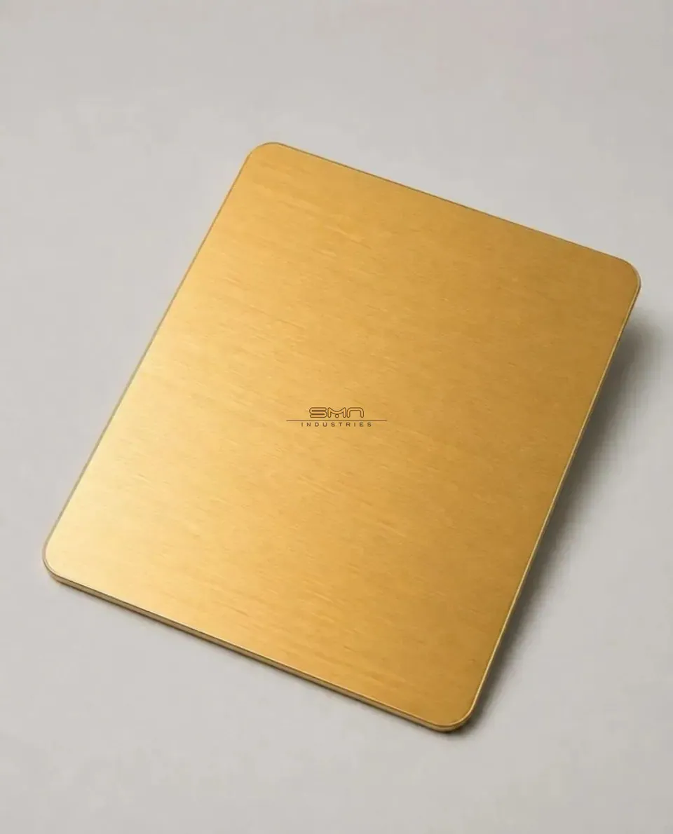 Gold Hairline stainless steel (illustration)