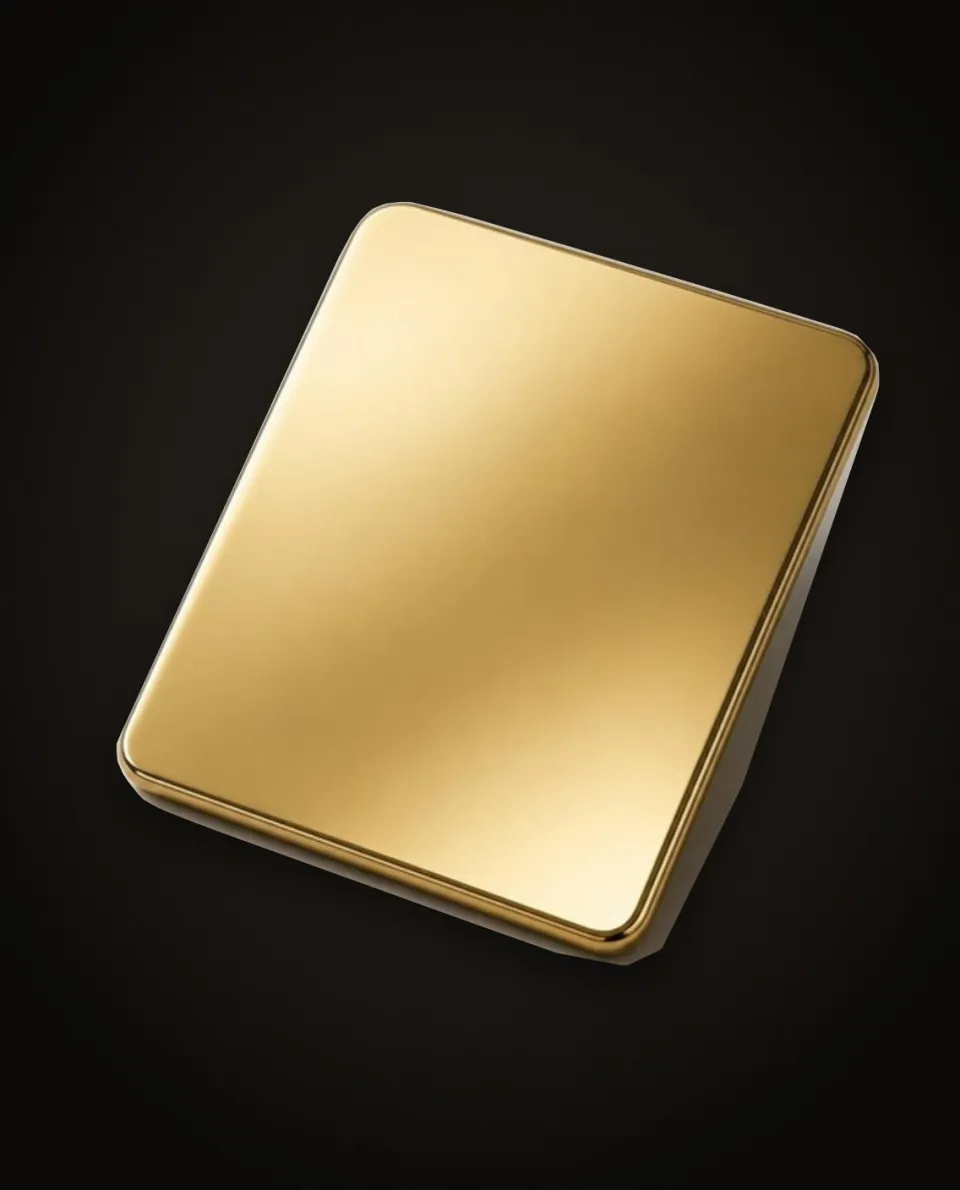Gold Mirror stainless steel sheet