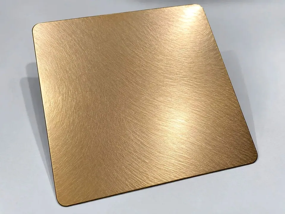 Premium vibration finish stainless steel sheets in SS 304/202 with non-directional texture for walls, lifts, furniture and luxury interiors.