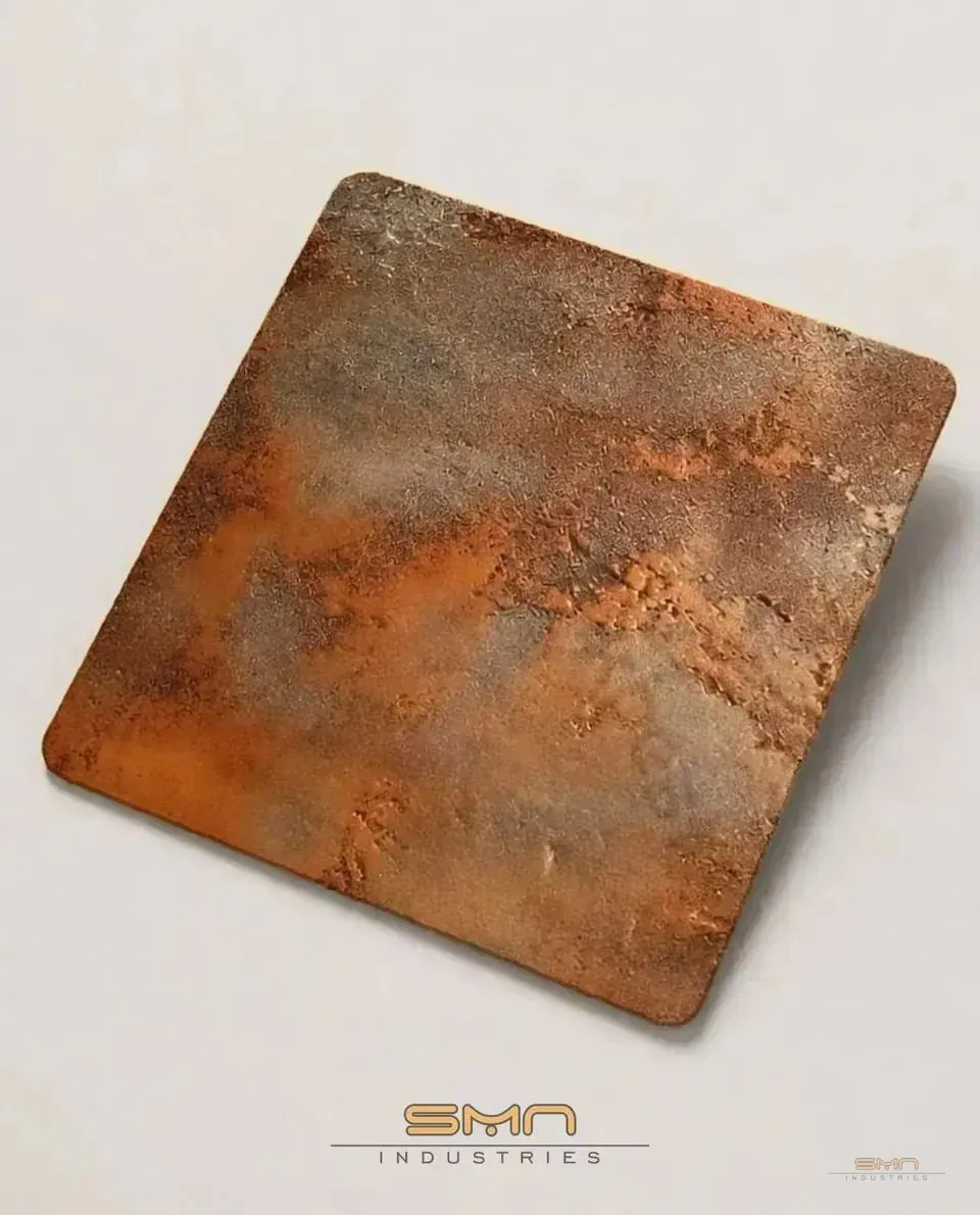 Rust aged metal sheet — SMN Industries