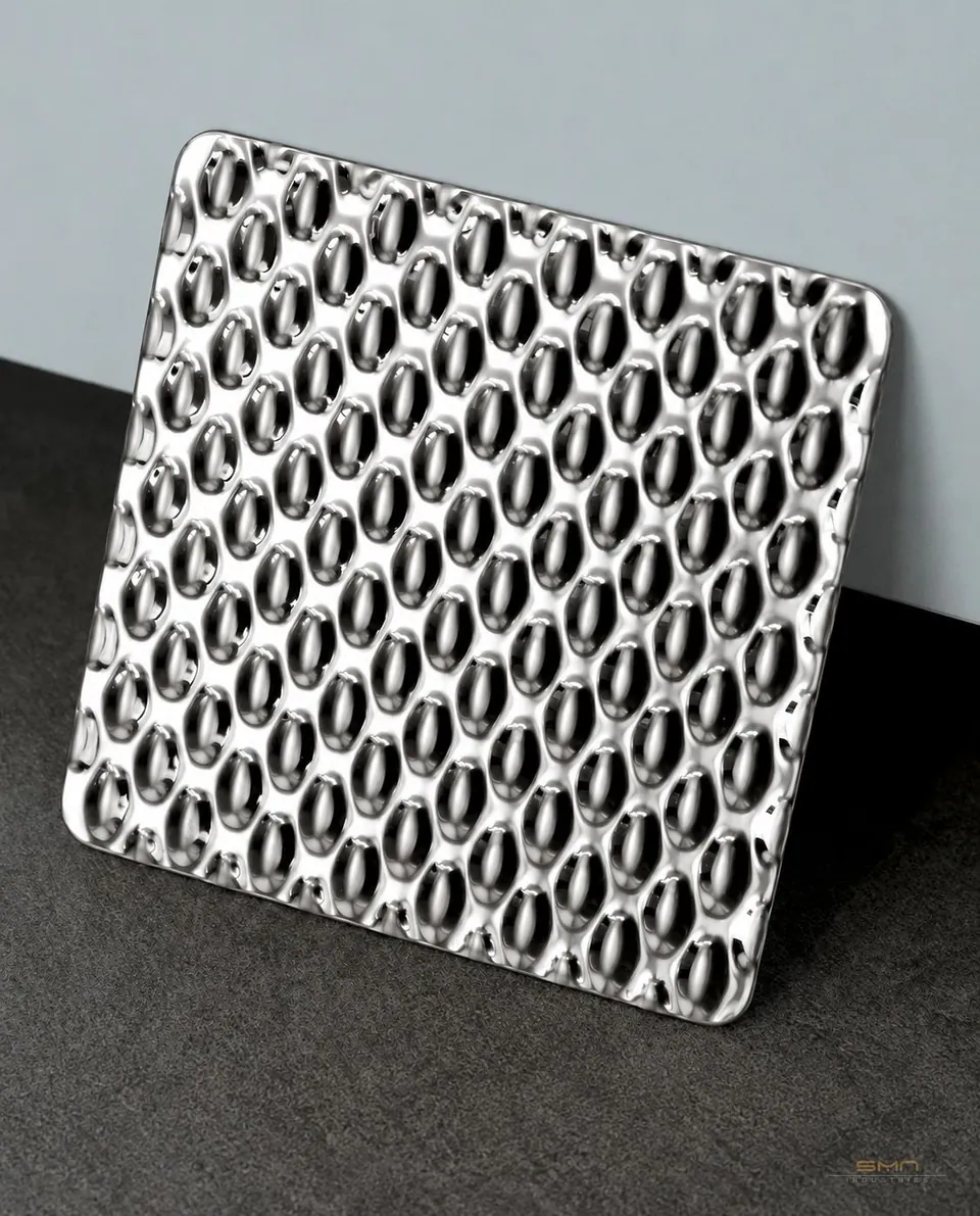 Silver Embossed sheet — SMN Industries