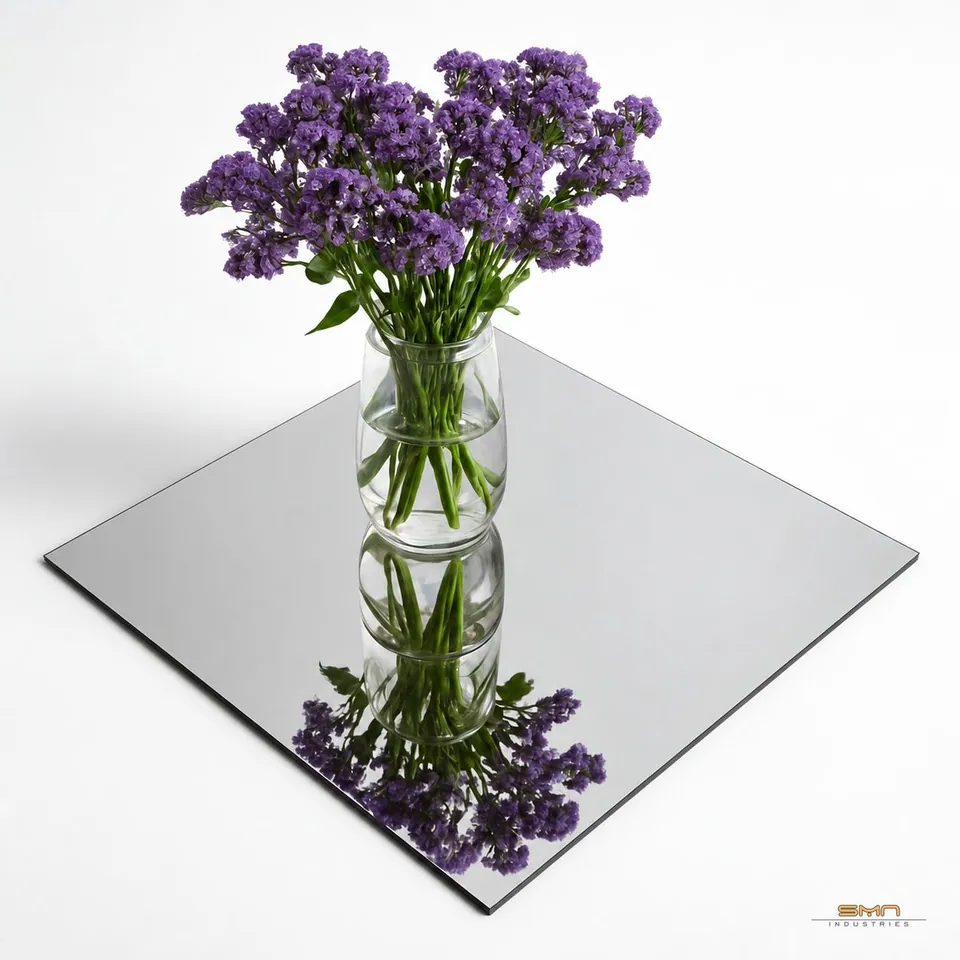 Silver Mirror stainless steel sheet — SMN Industries